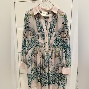 Maeve knee length dress from Anthropologie.